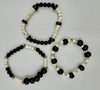 Onyx Bracelet Trio