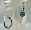 Blue Harmony Bracelet & Earrings