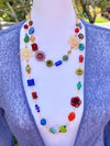 Wildflower Garden Necklace (Bright)