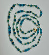 Aqua Wave Crystal Necklace