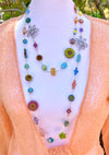 Wildflower Garden Necklace (Pastel)