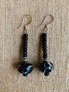 Black & White Drop Earrings