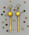 Honeydrop Dangle Stick Earrings