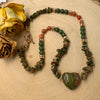 Love-ly Unakite Heart Necklace